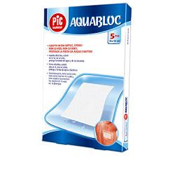 Cerotto Pronto Aquabloc Impermeabile Ultrasottile Sterile Con Speciale Supporto In Poliuretano Per Garantire La Massima Protezione Della Ferita Contro Batteri Misura 10X25Cm