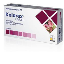 Kolorex Ovuli Vaginali 6 Pezzi 2 G