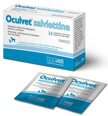 Oculvet Salviettine Oftalmiche Per Gatti E Cani 14 Pezzi