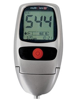 Multicare Kit Glucometro + 10 Strisce E Apparecchio Pungidito