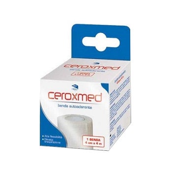 Benda Elastica Ceroxmed Autoaderente 4x400cm 1 Pezzo