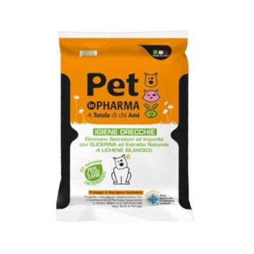 Pet In Pharma Salviette Orecchie Cani 30 Pezzi
