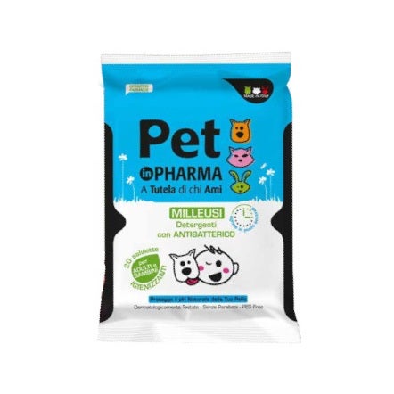 Pet In Pharma Salviette Milleusi 20 Pezzi