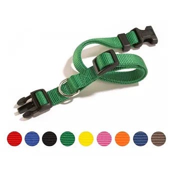 Camon Collare Regolabile a Sgancio Per Cani 20-25cm Colore Rosso