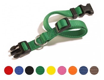 Camon Collare Regolabile A Sgancio Per Cani 20-25cm Colore Nero F140/03