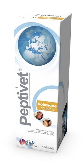 Peptivet Soluzione Schiuma Cane/Gatto 100ml