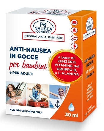 P6 Nausea Control Gocce Antinausea 30ml
