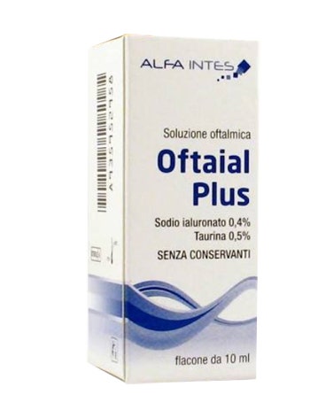 Soluzione Oftalmica Oftaial Plus Acido Ialuronico 0,4% E Taurina 10Ml