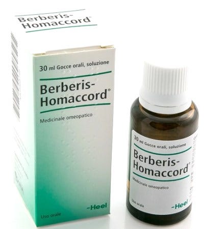 Heel Berberis Homaccord Gocce 30 Ml