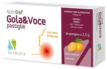 NUTRIDEF GOLA&VOCE ARA 20PAST