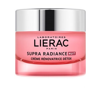 Lierac Supra Radiance Crema Viso Detox Antietà Rinnovatrice Notte 50ml