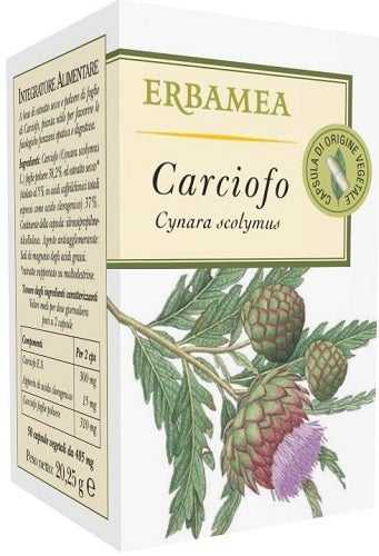 Erbamea Carciofo 50 Capsule Vegetali