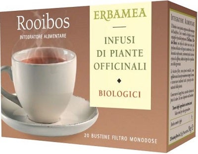 Erbamea Roobios Tea Infuso 20 Bustine Filtro Monodose