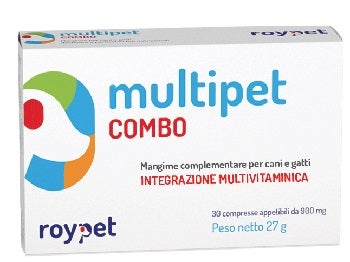 Roypet Multipet Combo Integratore Cani/Gatti 30 Compresse
