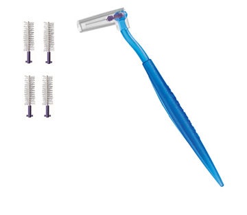 Curaprox CPS 18 Regular Plus Viola 4 Scovolino + Manico