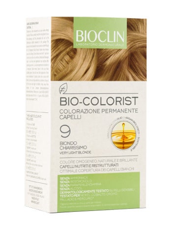 Bioclin Bio Colorist Colorazione Permanente 9 Biondo Chiarissimo
