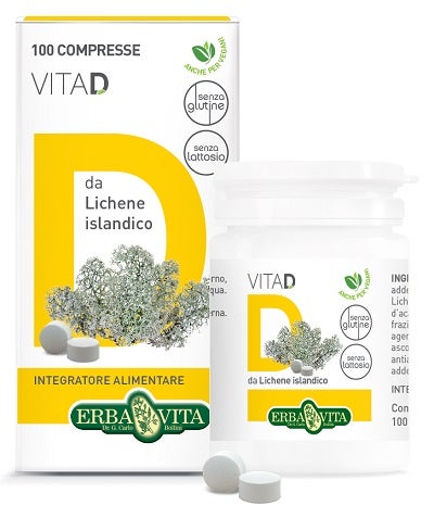 Erba Vita Vita D 100 Compresse Orosolubili 20g