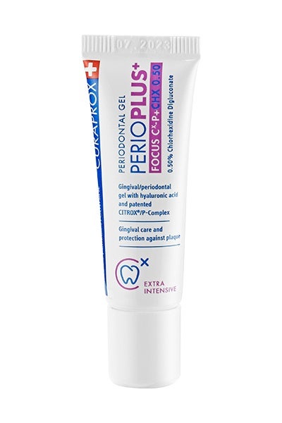 Curaprox Dentifricio Perio Plus+ Focus Gel CHX 0,5% 10ml
