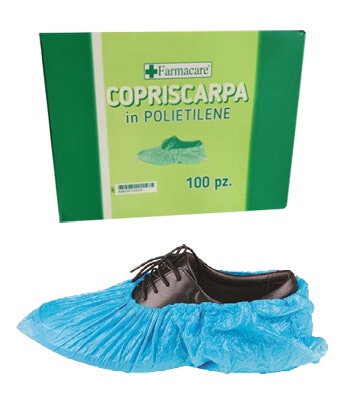 Copriscarpe In Polietilene 100 Pezzi