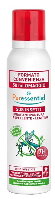 Puressentiel Spray SOS Insetti Antipuntura Insetti 200ml