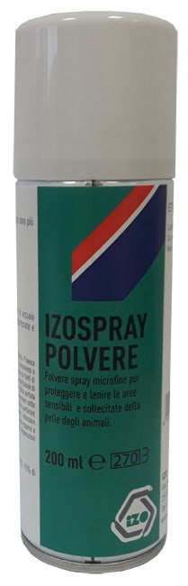 Izospray Polvere Spray Microfine Per Proteggere E Lenire Aree Sensibili Animali Bomboletta 200ml