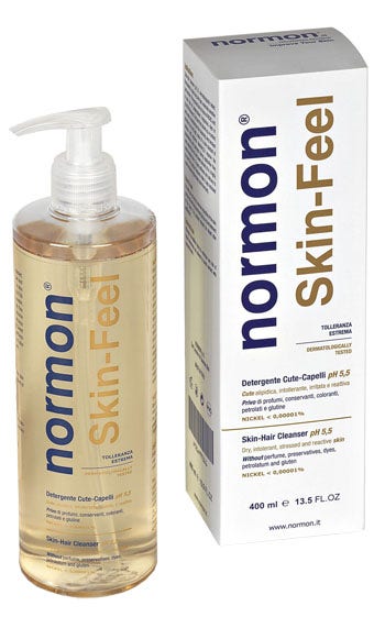 Normon Skin-Feel Detergente Cute Capelli pH 5,5 400ml