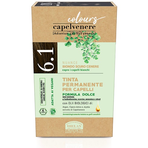 Helan Capelvenere Colours Tinta Capelli 6,1N Biondo Scuro Cenere