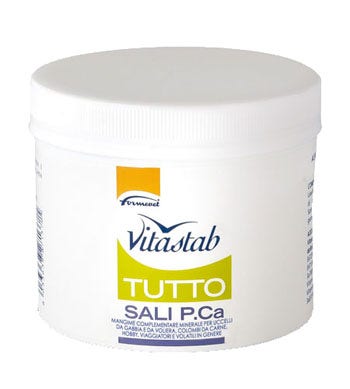 Vitastab Tutto Sali P Ca Mangime Complementare Minerale Per Uccelli 500g