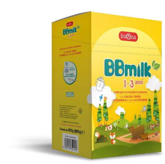 BB Milk 1-3 Anni Polvere 2 Buste 400g
