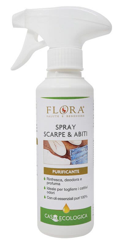Flora Casa Ecologica Spray Purificante Scarpe E Abiti 200ml
