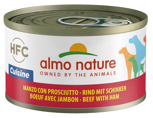 Almo Nature Hcf Manzo Con Prosciutto Per Cane Adulto 95g