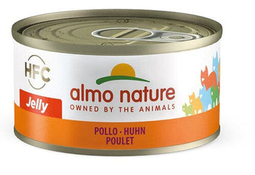 Almo Nature HFC Jelly Cibo Umido Pollo Imperiale Per Gatti Adulti Lattina 70g