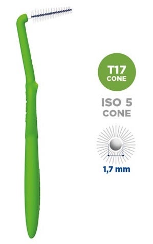 Curasept Proxi Angle Scovolino T17 Verde 5 Pezzi 1,7mm