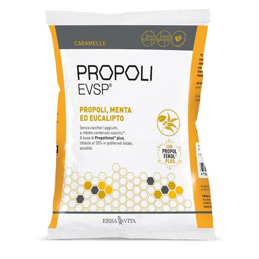 Propoli EVSP Caramelle Propoli Menta Eucalipto 65g