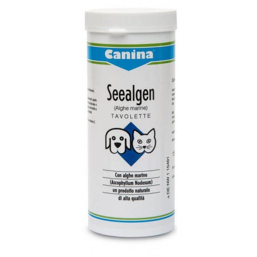 Canina Seealgen Cane/Gatto 225g Tavolette