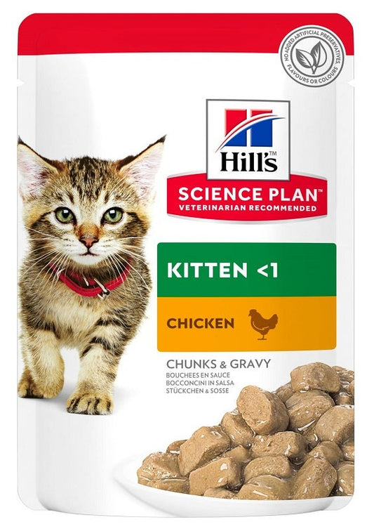 Hill's Science Plan Kitten Bocconcini Pollo Per Gatti Cuccioli Bustina 85g