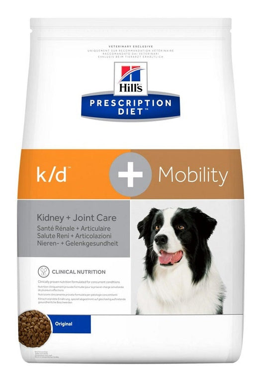 Hill's Prescription Diet K/D + Mobility Canine Cibo Secco Per Cani 12kg