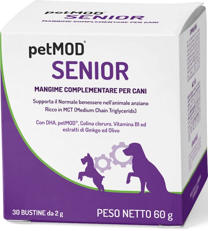 Petmod Senior Mangime Complementare Per Cani 30 Bustine