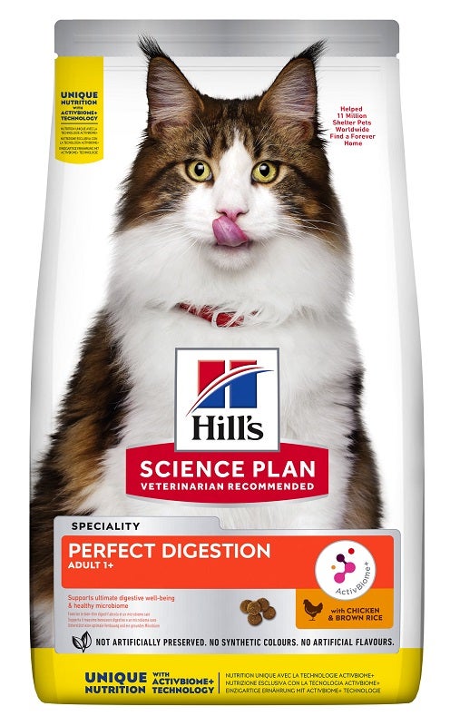 Hill's Science Plan Perfect Digestion Adult 1+ Chicken & Brown Rice 1,5kg