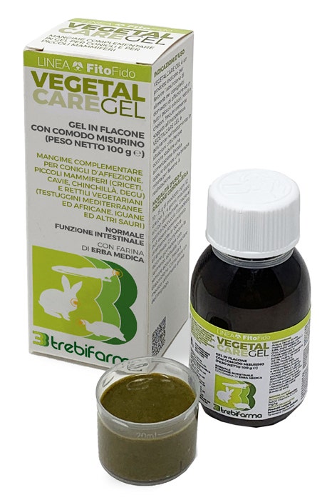 Trebifarma Vegetal Care Gel Mangime Complementare Per Piccoli Mammiferi 100g