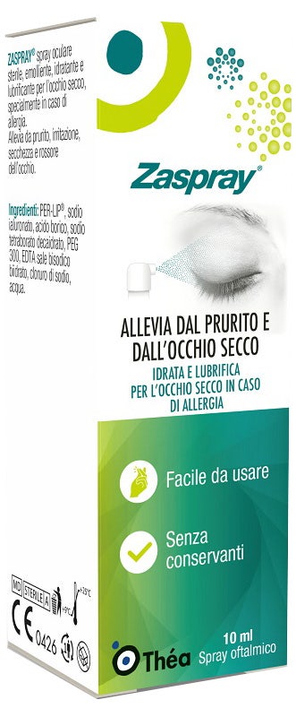Zaspray Spray Oftalmico Occhi Secchi 10ml
