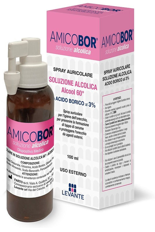 Amicobor Spray Auricolare 100ml