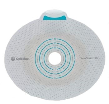 Placca Per Urostomia Colostomia Ileostomia Sensura Mio Click Sistema A Due Pezzi Flangia 70 Mm Foro Ritagliabile 10-65 Mm 5 Pezzi