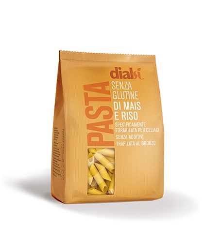 Dialsi' Pasta Penne Rigate Senza Glutine Mais e Riso 400g