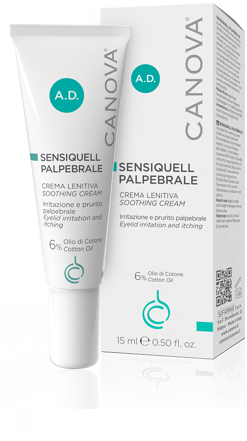Canova Sensiquell Palpebrale Crema Lenitiva 15ml