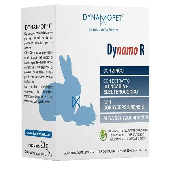Dynamo R Alimento Complementare Per Conigli 20 Bustine