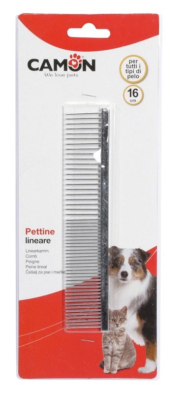 Camon Pettine Lineare Cromato 16cm