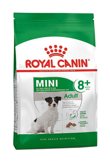 Royal Canin Mini Adult 8+ Cibo Secco Per Cani 2kg