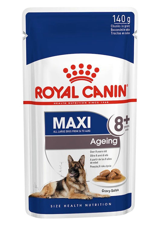 Royal Canin Maxi Ageing 8+ Bocconcini In Salsa Per Cani 140g