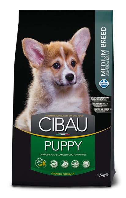 Cibau Puppy Cibo Secco Per Cuccioli Taglia Media Sacco 12kg